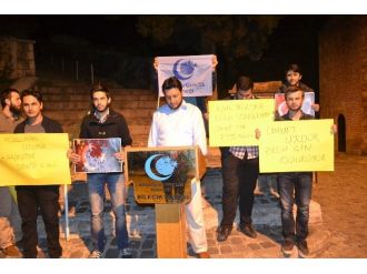 Bilecik Anadolu Gençlik Derneği Çin’in Müslümanlara Yönelik Zulmünü Protesto Etti