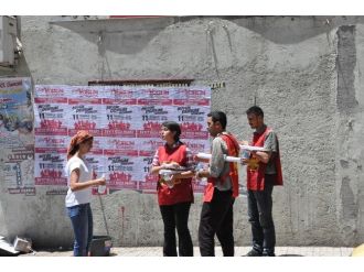 Tunceli’de Grup Yorum Afişi Gerginliği