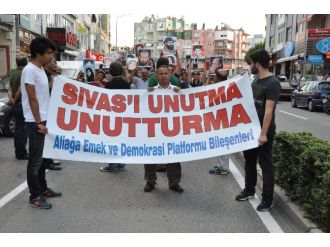 Sivas Olayları Aliağa’da Anıldı