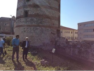 Makedon Kulesi’nin Tadilat Çalışmaları Sürüyor