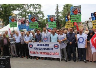 Rize’den Doğu Türkistan’a Destek