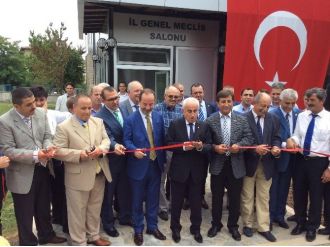 Edirne İl Genel Meclisi Yeni Hizmet Binası Törenle Açıldı