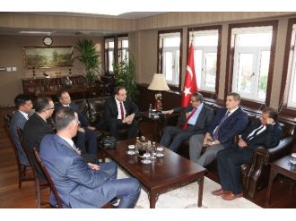 Adalet Bakanlığı Müsteşarı Bağcı, Vali Su’yu Ziyaret Etti