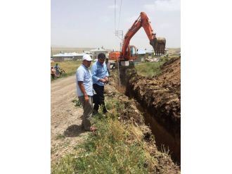 Tutak Belediyesi Alt Yapı Çalışmaları Devam Ediyor