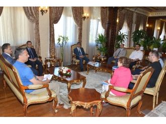 Valilikte Kaleiçi Değerlendirme Toplantısı Yapıldı