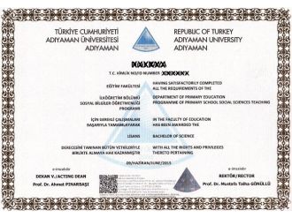 Adıyaman Üniversitesinde Elektronik İmzalı Diploma Dönemi
