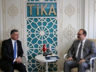 Itc Başkanı Salihi’den Tika’ya Ziyaret