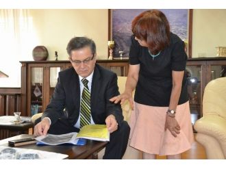 Hakdem’den Emniyet Müdürü Ceren’e Ziyaret