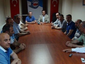 Tüfenkci Memur-sen’i Ziyaret Etti