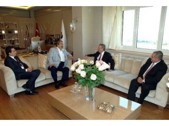 Adnan Bali, Abdulkadir Konukoğlu’nu Ziyaret Etti