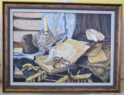 Ressam Anne Ve Kızından İlk Kişisel Resim Sergisi