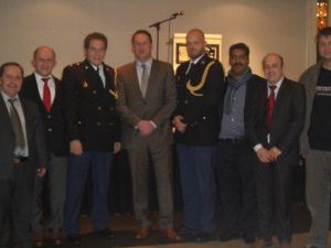 Lahey Polisinden Yeni Yıl Resepsiyonu