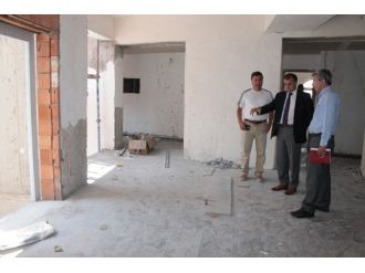 Milli Eğitim Müdürü Sultanoğlu, Okul İnşaatlarını İnceledi