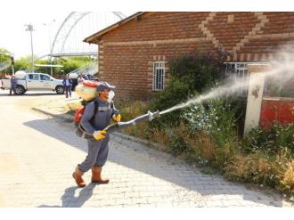 Edremit İlçesinde Sineklere Karşı İlaçlama Çalışmaları