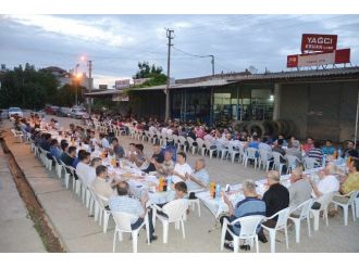 Sanayi Sitesi Esnafı İftarda Buluştu