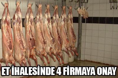 Et ihalesinde 4 firmaya onay 