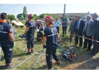 Kars Belediyesi İtfaiye Müdürlüğü’nden Gerçeği Aratmayan Tatbikat