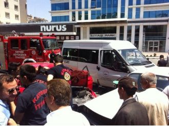 Kayseri’de Trafik Kazası: 2 Yaralı
