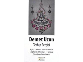 Ayvalık’ta Geleneksel Türk Süsleme Sanatına Sergi Açılacak