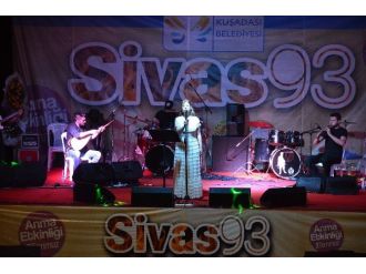 Kuşadası’nda Sivası Unutmadık Etkinliği