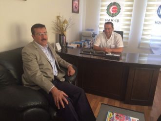Milletvekili Tüfenkci’den Hak-iş’e Ziyaret