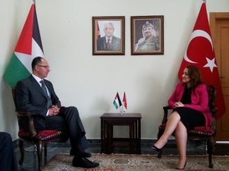 (Düzeltme) Atasoy’dan, Filistin Büyükelçisine Ziyaret