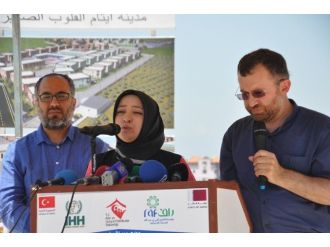 Reyhanlı’da Minik Kalpler Yetim Köyünün Temeli Atıldı