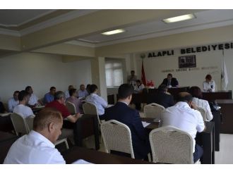 Alaplı Belediye Meclisi’nde Kent Konseyi Kararları Görüşüldü