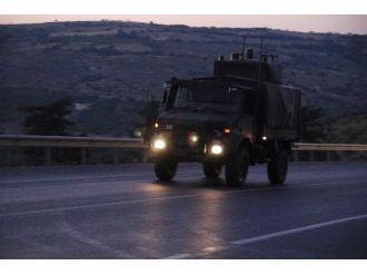 Gaziantep’e Askeri Sevkiyat Hareketliliği