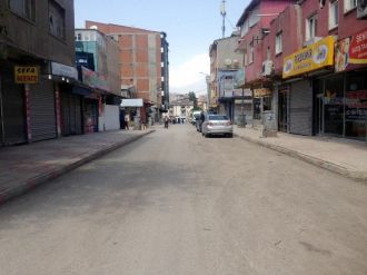 Ağrı’da Esnaf Kepenk Açmadı