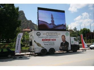 “654. Kırkpınar Yağlı Güreşleri Festivali” Tanıtım Tır’ı Afyonkarahisar’da