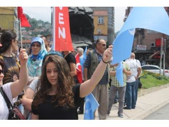Türkiye Kamu-sen Çin Zulmü’nü Protesto Etti