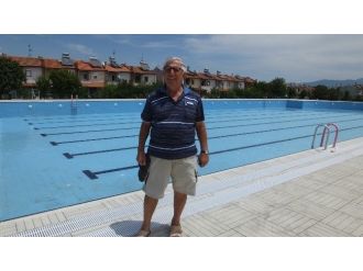 Burhaniye’de Orjan Tatil Sitesine Olimpik Havuz