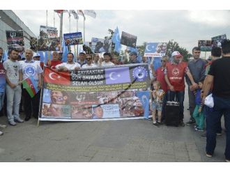 Bursa Kamu-sen’den Doğu Türkistan’a Destek