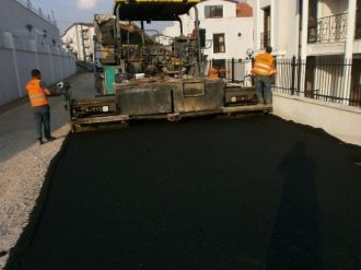 Serdar’da Sokaklar Asfaltlandı