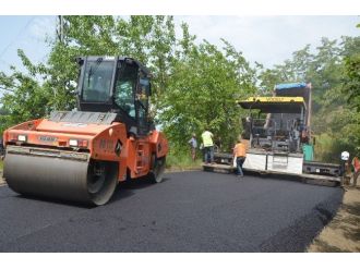 Trabzon Büyükşehir Belediyesi 85 Bin Ton Asfalt Serdi