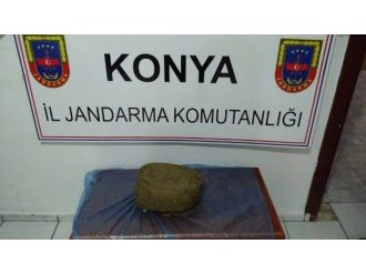 Yolcunun Valizinde 2 Kilo Esrar Ele Geçirildi