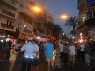 Kuşadas’nda Yangın