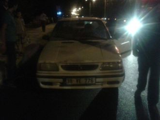 Park Halindeki Otomobil Alev Aldı