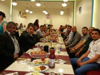 Eskişehirli Ülkücü İşçiler İftar Yemeğinde Buluştular