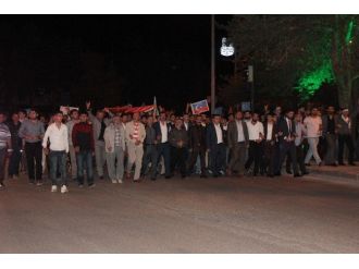 Erzurum’da Doğu Türkistan’a Destek Yürüyüşü