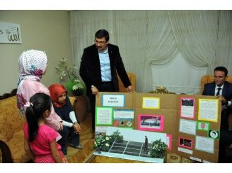 Küçük Mucit, Başkan Ak’a Projesini Anlattı