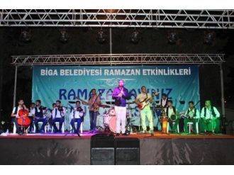 Biga’da Ramazan Şenlikleri Devam Ediyor