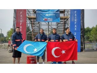 Abd’de 15 Madalya Kazanan İstanbul İtfaiyesinden Doğu Türkistan’a Destek
