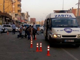 Silopi’de Duraklara Trafik Konileri Yerleştirildi