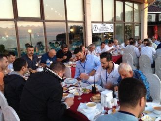 Trac Üyeleri İftarda Buluştu