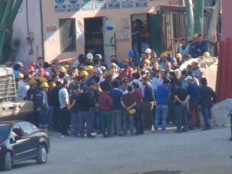 Bartın’da Madencilerden İş Bırakma Eylemi