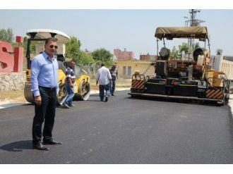Toroslar’da Trafiği Rahatlatacak Yol Çalışması