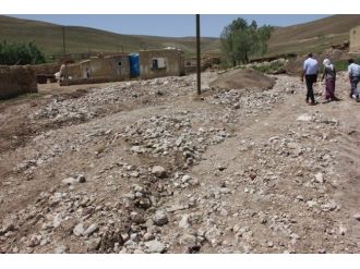 Eş Başkan Şerefettin Özalp Sel Bölgesini Ziyaret Etti