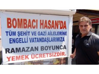 Çanakkale’deki Bir Fast-food Dükkanı, Şehit Ailelerine Ve Gazilere Ücretsiz İftar Yemeği Veriyor